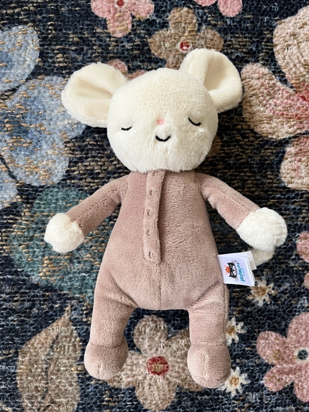RETIRED Jellycat Rock-A-Bye Mouse
